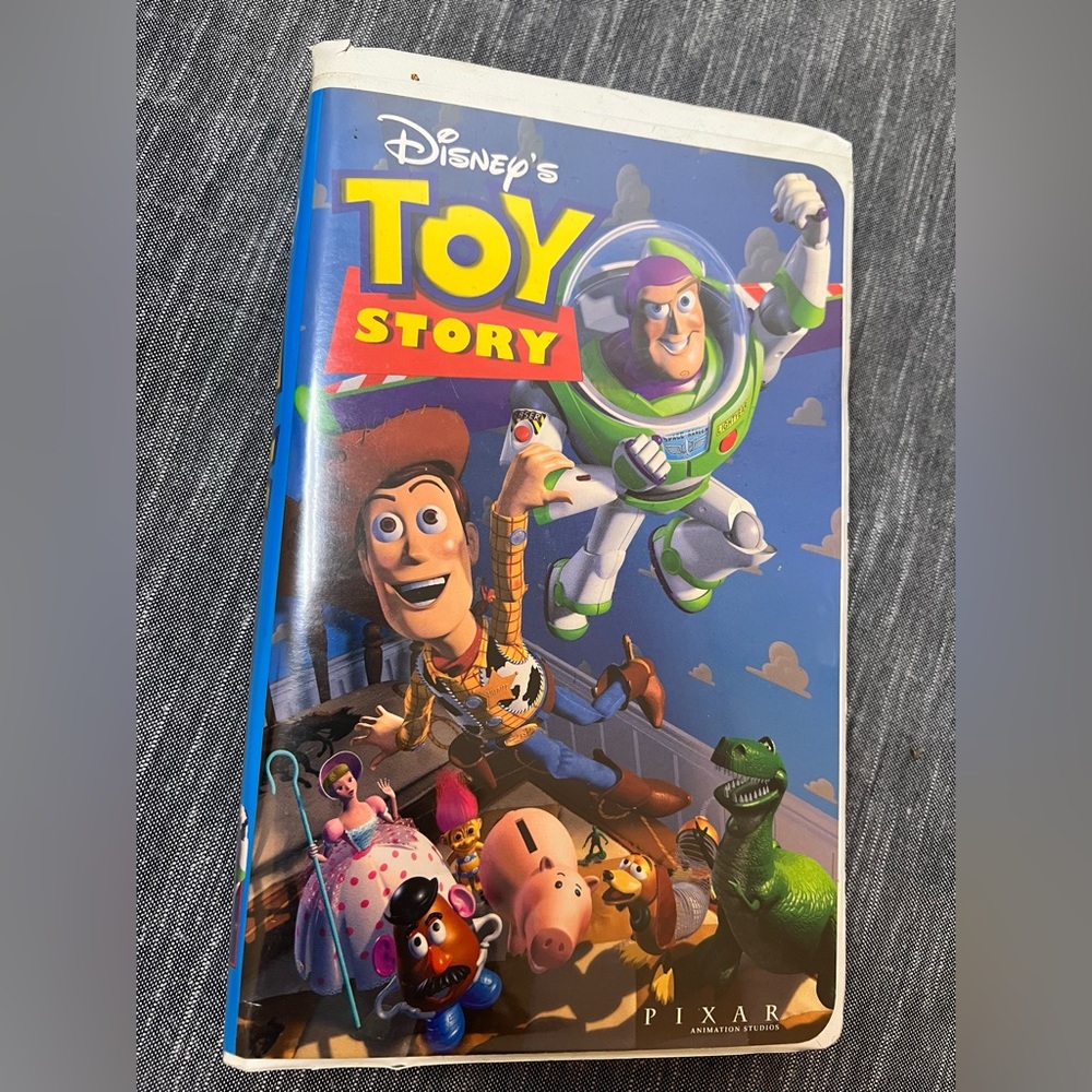 *Rare* Toy Story VHS “1995” Walt Disney Pixar Collectible